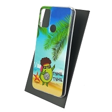 Чехол накладка Vinil для HUAWEI Honor 9A (MOA-LX9N), силикон, рисунок AVOCADO тунц тунц