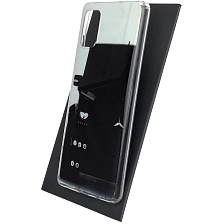 Чехол накладка Vinil для SAMSUNG Galaxy A51 (SM-A515), A31 (SM-A315), силикон, рисунок Мерседес