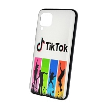 Чехол накладка для HUAWEI P40 Lite, Nova 6 SE, Nova 7i, силикон, рисунок TikTok танцы.