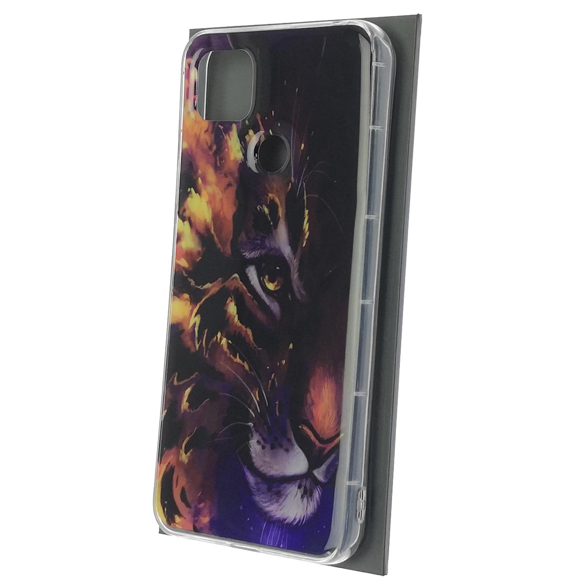 Чехол накладка для XIAOMI Redmi 9C, Redmi 10A, силикон, рисунок Злой тигр Чехол накладка для XIAOMI Redmi 9C, Redmi 10A, силикон, рисунок Злой тигр