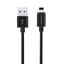 Магнитный кабель BOROFONE BU1 MagJet, 3A, коннектор APPLE Lightning 8-pin, длина кабеля 1.2 метра, цвет черный | все по 150