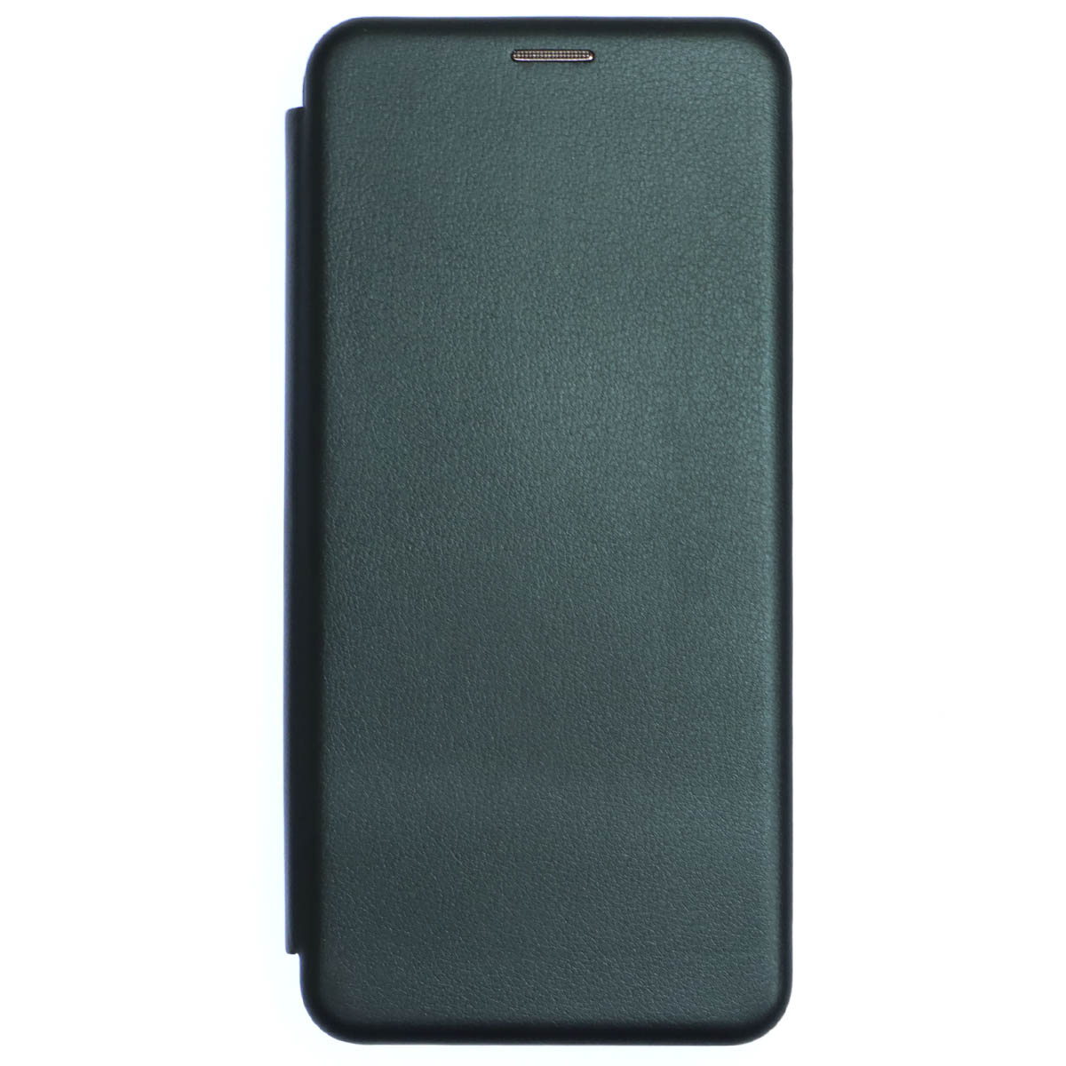 Чехол книжка STYLISH для INFINIX Smart 6 Plus, экокожа, визитница, цвет темно зеленый