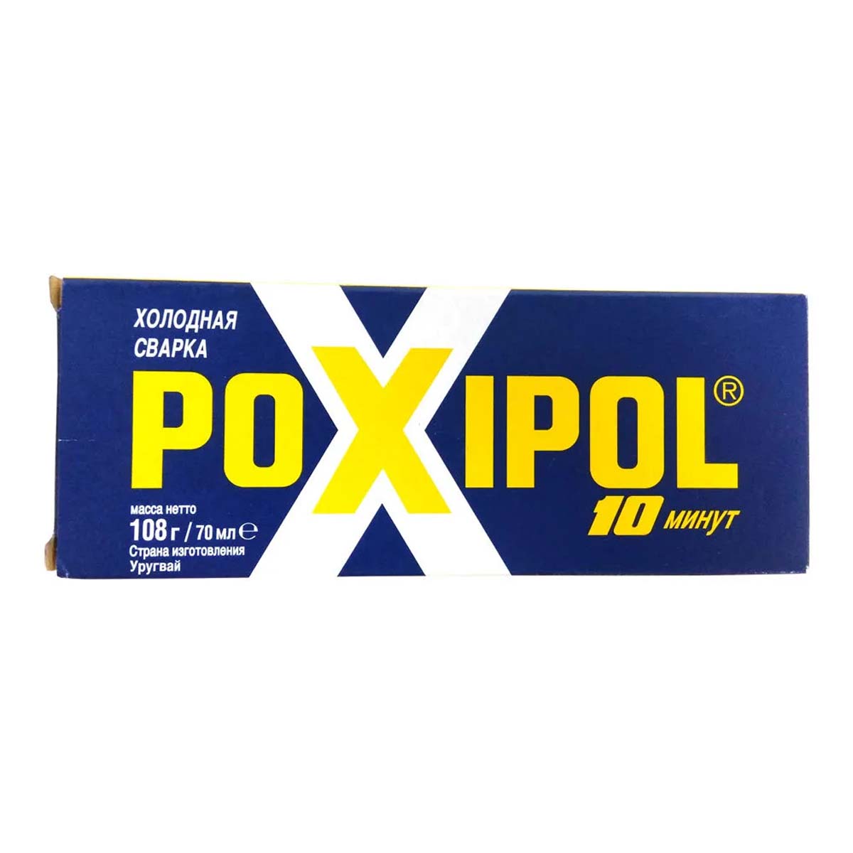 Клей POXIPOL эпоксидный 70 мл холодная сварка, цвет серый (-50%)