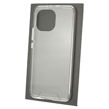 Чехол накладка SPACE для XIAOMI Mi 11, силикон, цвет прозрачный Чехол накладка SPACE для XIAOMI Mi 11, силикон, цвет прозрачный