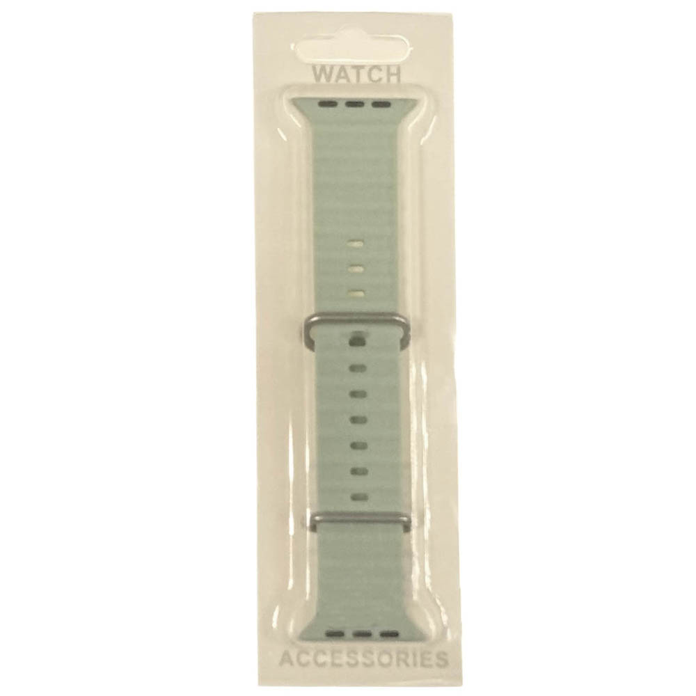 Ремешок для APPLE Watch 49, силикон, матовый, цвет мятный