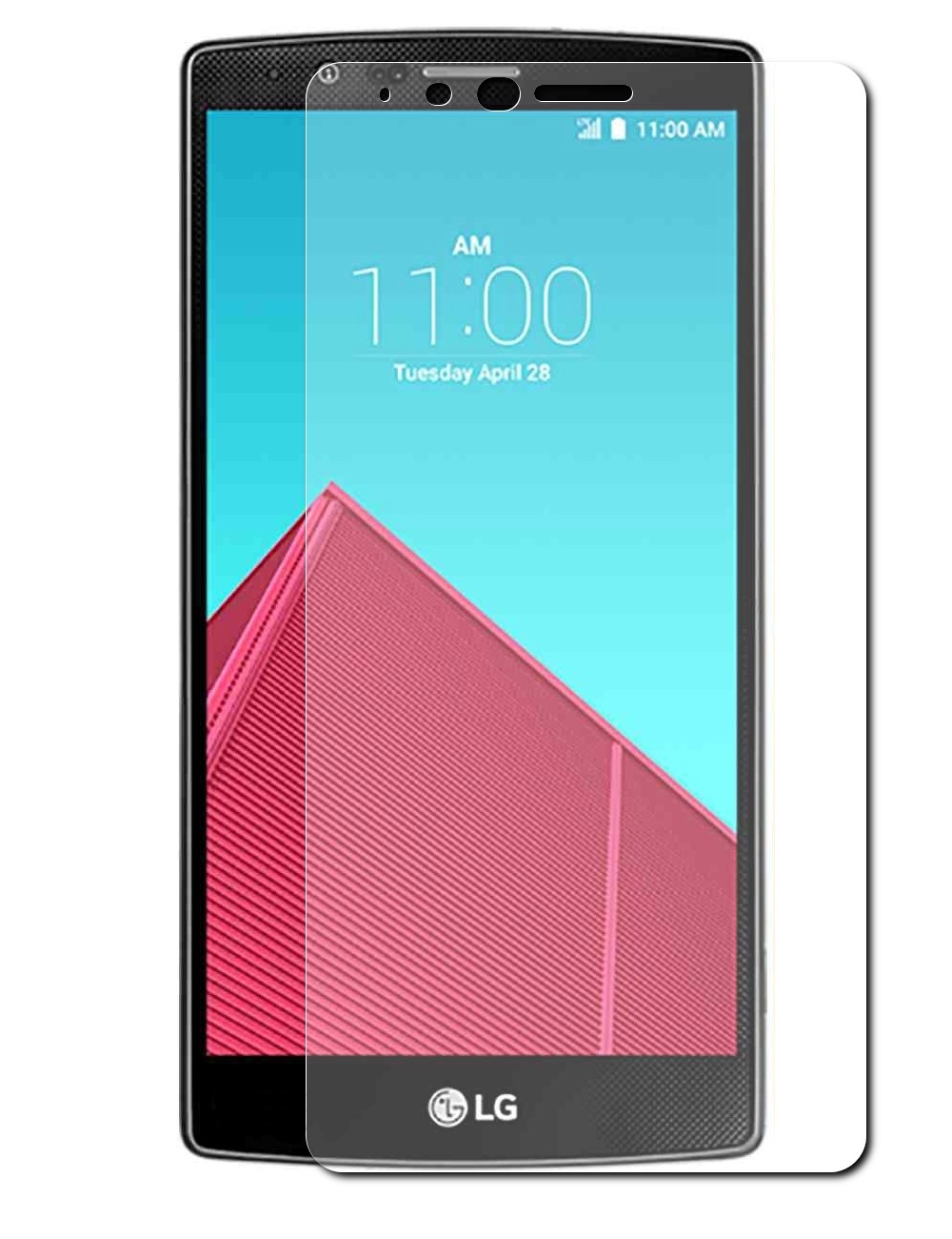 Защитное стекло "LP" для LG G4 Tempered Glass 0,33 мм 9H (ударопрочное).