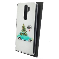 Чехол накладка для XIAOMI Redmi Note 8 Pro, силикон, глянцевый, блестки, рисунок Fetil Snow Чехол накладка для XIAOMI Redmi Note 8 Pro, силикон, глянцевый, блестки, рисунок Fetil Snow