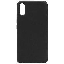 Чехол накладка Silicon Cover для HUAWEI Honor Y5, Honor 8S, силикон, бархат, цвет черный. Чехол накладка Silicon Cover для HUAWEI Honor Y5, Honor 8S, силикон, бархат, цвет черный.
