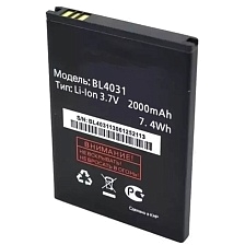 АКБ (Аккумулятор) BL4031 для Fly IQ4403 Energie 3 - 2000mAh.