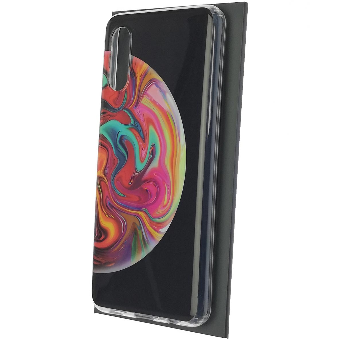 Чехол накладка Vinil для SAMSUNG Galaxy A02 (SM-A022G/DS), силикон, глянцевый, рисунок плывущая планета Чехол накладка Vinil для SAMSUNG Galaxy A02 (SM-A022G/DS), силикон, глянцевый, рисунок плывущая планета