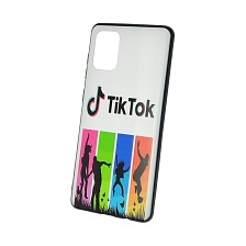 Чехол накладка для SAMSUNG Galaxy A71 (SM-A715), силикон, рисунок TikTok танцы. Чехол накладка для SAMSUNG Galaxy A71 (SM-A715), силикон, рисунок TikTok танцы.