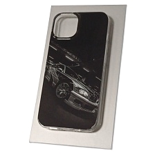 Чехол накладка для APPLE iPhone 13 (6.1), силикон, рисунок БМВ из NFS Most Wanted Чехол накладка для APPLE iPhone 13 (6.1), силикон, рисунок БМВ из NFS Most Wanted