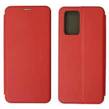 Чехол книжка STYLISH для INFINIX Note 10 Pro, экокожа, визитница, цвет красный Чехол книжка STYLISH для INFINIX Note 10 Pro, экокожа, визитница, цвет красный