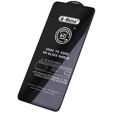Защитное стекло 6D G-Rhino для Realme C55, Realme C67, Realme 11 5G, Realme C75, цвет окантовки черный
