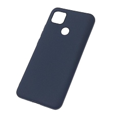 Чехол накладка SOFT TOUCH для XIAOMI Redmi 9C, Redmi 10A, силикон, матовый, цвет темно синий Чехол накладка SOFT TOUCH для XIAOMI Redmi 9C, Redmi 10A, силикон, матовый, цвет темно синий