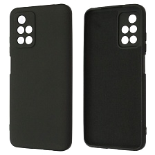 Чехол накладка NANO для XIAOMI Redmi 10 (2021), Redmi 10 (2022), силикон, бархат, цвет черный Чехол накладка NANO для XIAOMI Redmi 10 (2021), Redmi 10 (2022), силикон, бархат, цвет черный