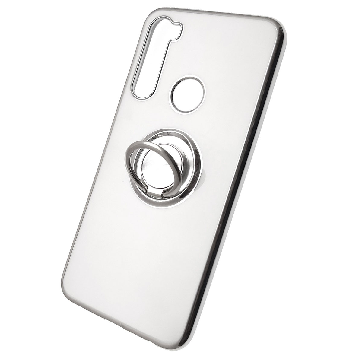 Чехол накладка для XIAOMI Redmi Note 8, силикон, кольцо держатель, цвет белый. Чехол накладка для XIAOMI Redmi Note 8, силикон, кольцо держатель, цвет белый.