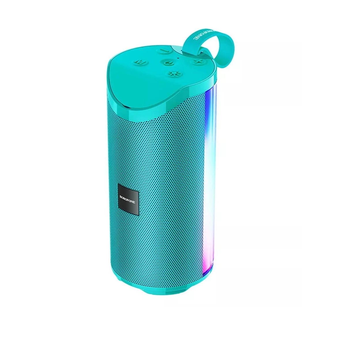 Портативная колонка BOROFONE BR5 Adventure, RGB подсветка, цвет зеленый (-50%) Портативная колонка BOROFONE BR5 Adventure, RGB подсветка, цвет зеленый (-50%)