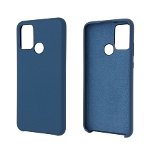 Чехол накладка Silicon Cover для HUAWEI Honor 9A (MOA-LX9N), силикон, бархат, цвет синий кобальт. Чехол накладка Silicon Cover для HUAWEI Honor 9A (MOA-LX9N), силикон, бархат, цвет синий кобальт.