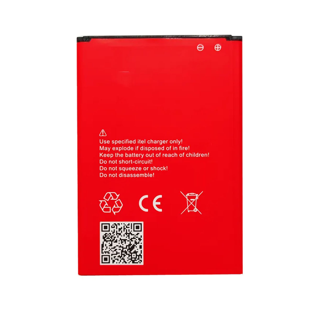 АКБ (Аккумулятор) для телефона ITEL BL-24EI, 2400mAh, 3.8V