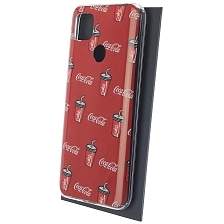 Чехол накладка для XIAOMI Redmi 9C, Redmi 10A, силикон, рисунок CocaCola