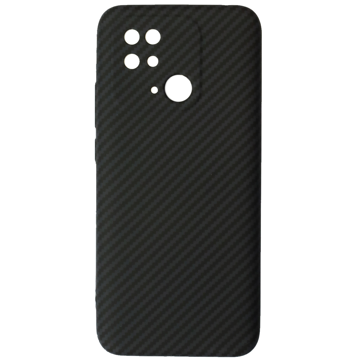 Чехол накладка KING для XIAOMI Redmi 10C, POCO C40, силикон, бархат, карбон, цвет темно синий Чехол накладка KING для XIAOMI Redmi 10C, POCO C40, силикон, бархат, карбон, цвет темно синий