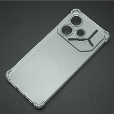 Чехол накладка для TECNO Pova 6, TECNO Pova 6 Pro 5G, защита камеры, усиленные края, силикон, цвет прозрачный