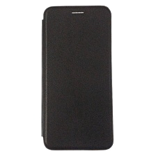 Чехол книжка STYLISH для TECNO Spark 7, экокожа, визитница, цвет черный