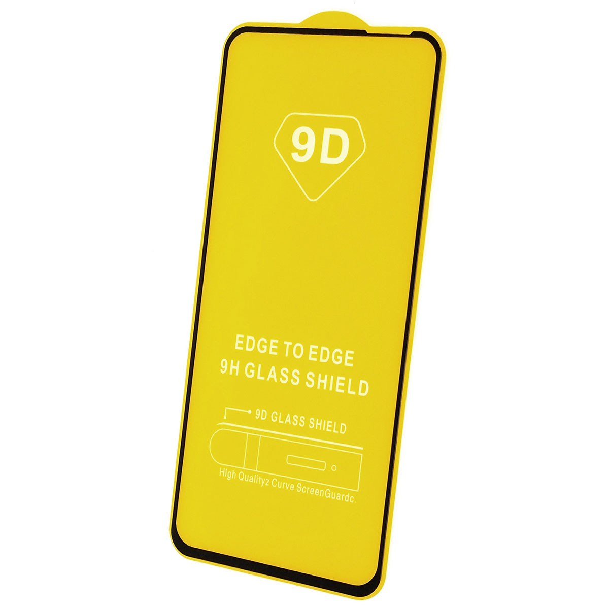 Защитное стекло 9D для HUAWEI Honor 30 (BMH-AN10), цвет окантовки черный