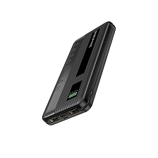 Внешний портативный аккумулятор, Power Bank BOROFONE BT32 Precious, 10000 mAh, цвет черный Внешний портативный аккумулятор, Power Bank BOROFONE BT32 Precious, 10000 mAh, цвет черный