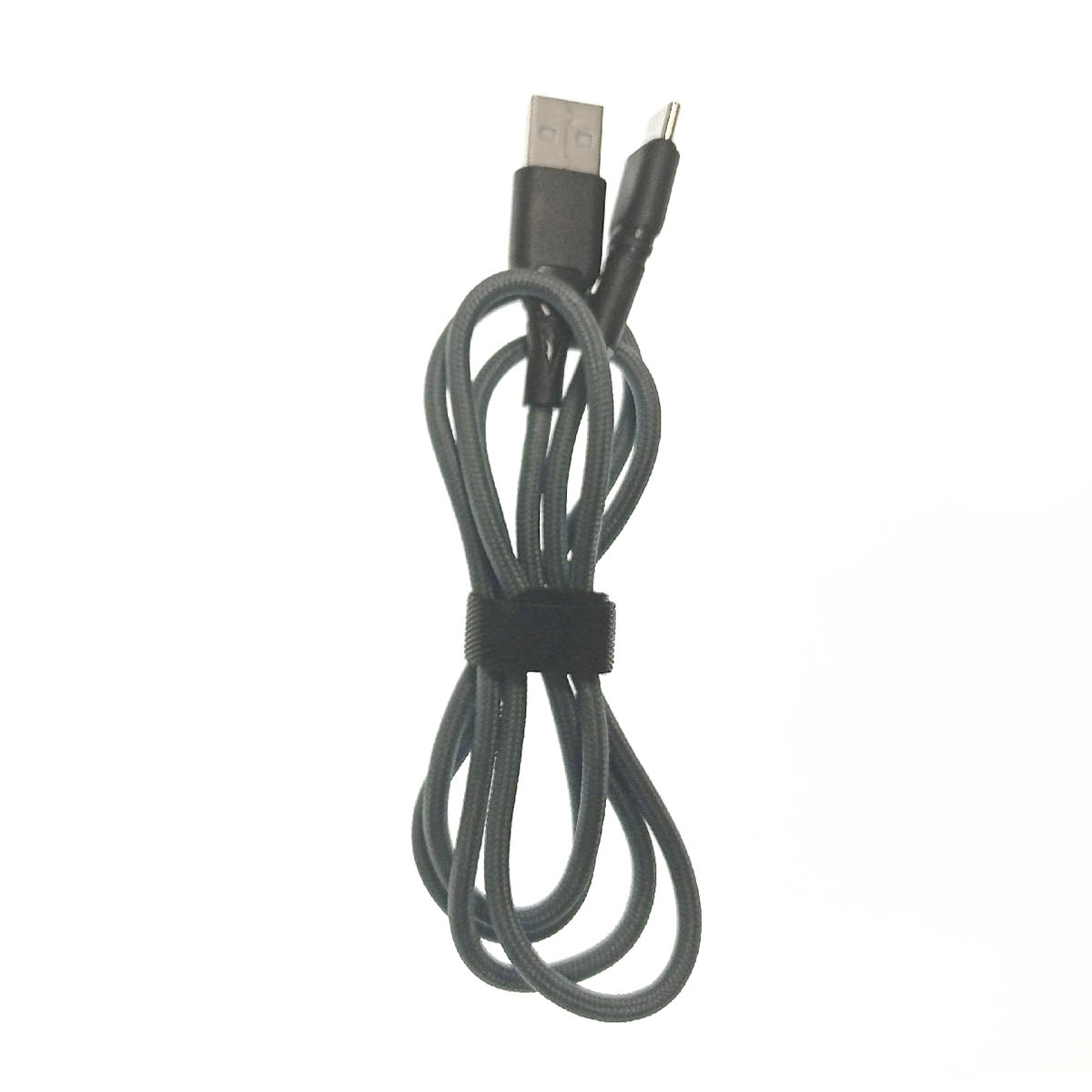 Кабель XB X37t USB Type C, нейлон, длина 1 метр, цвет серо синий Кабель XB X37t USB Type C, нейлон, длина 1 метр, цвет серо синий