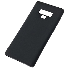 Чехол накладка для SAMSUNG Galaxy Note 9 (SM-N960), силикон, цвет черный Чехол накладка для SAMSUNG Galaxy Note 9 (SM-N960), силикон, цвет черный
