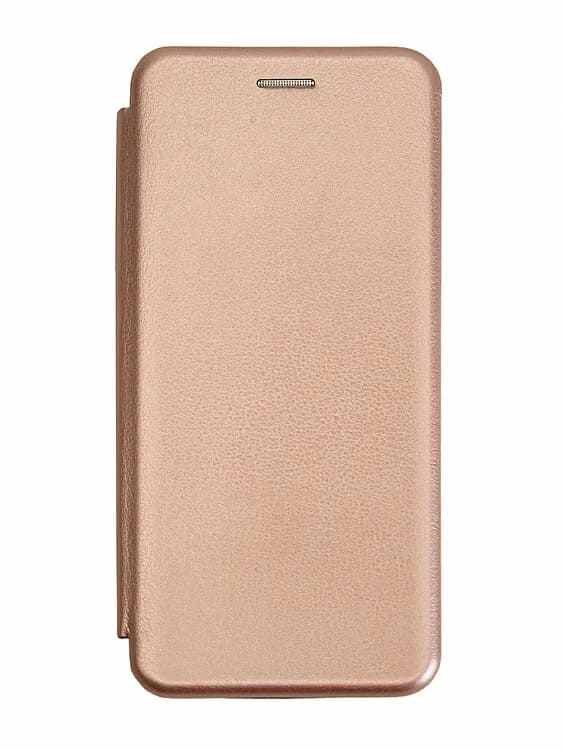 Чехол книжка STYLISH для SAMSUNG Galaxy A12 (SM-A125), M12 (SM-M127F), экокожа, визитница, цвет розовое золото