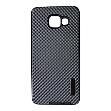Накладка силиконовая для SAMSUNG Galaxy A3 (2016) SM-A310 бронированная черная.
