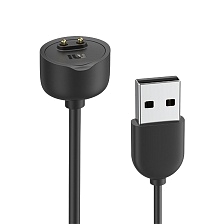Зарядное устройство, кабель для XIAOMI Mi Band 5, длина 50 см, цвет черный