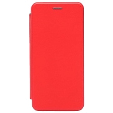 Чехол книжка STYLISH для HUAWEI Honor 90 Lite, экокожа, визитница, цвет красный