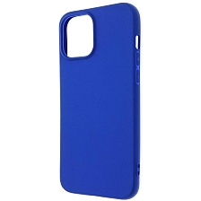 Чехол накладка для APPLE iPhone 12 Pro MAX (6.7"), силикон, цвет синий Чехол накладка для APPLE iPhone 12 Pro MAX (6.7"), силикон, цвет синий