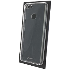 Чехол накладка J-Case THIN для HUAWEI Y9 2018, силикон, цвет прозрачный