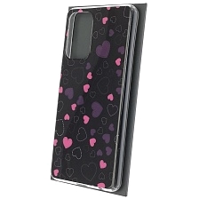 Чехол накладка Vinil для SAMSUNG Galaxy A72 (SM-A725F), силикон, глянцевый, рисунок разноцветные сердечки Чехол накладка Vinil для SAMSUNG Galaxy A72 (SM-A725F), силикон, глянцевый, рисунок разноцветные сердечки