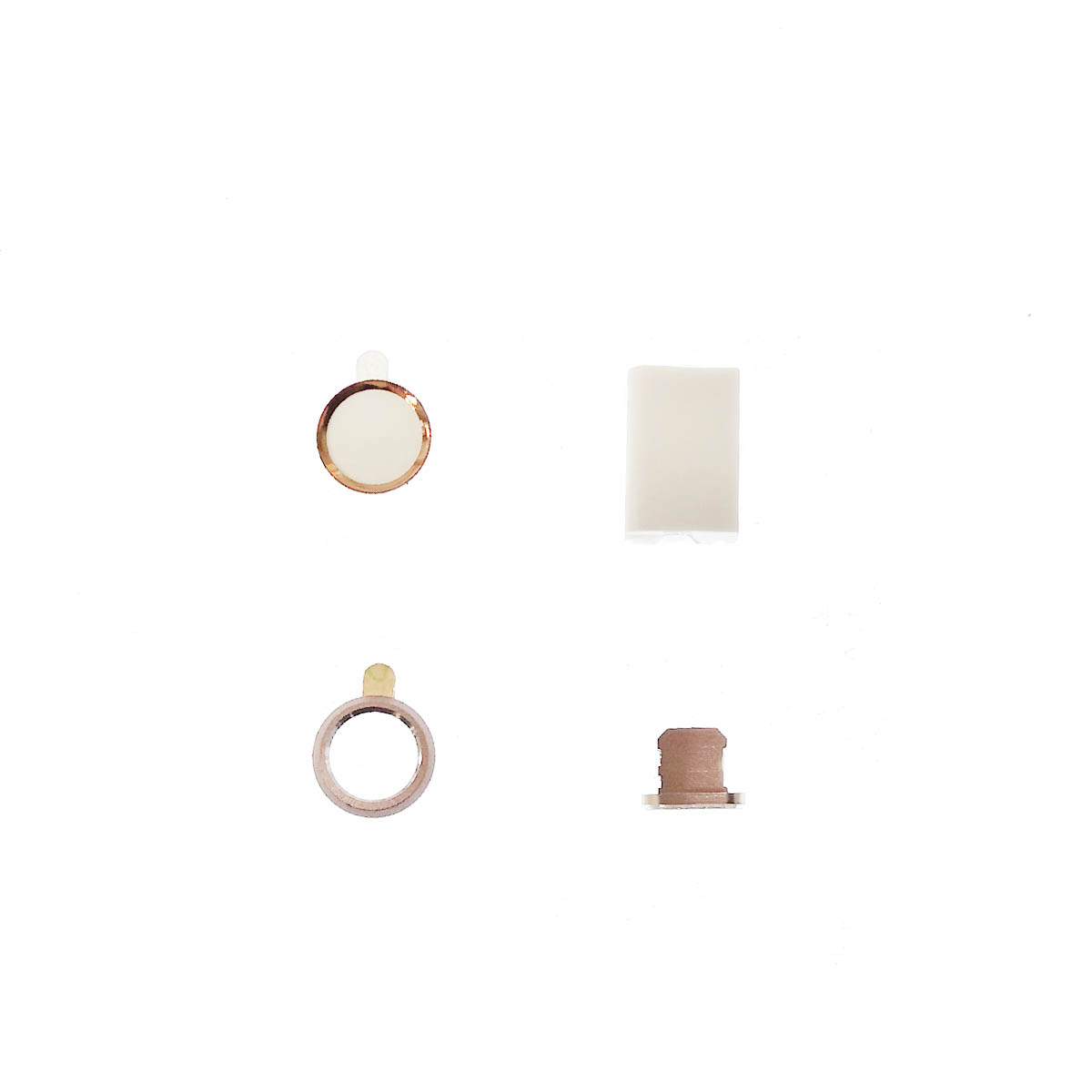 Комплект защиты 3 в 1 для APPLE iPhone 7, цвет розовое золото