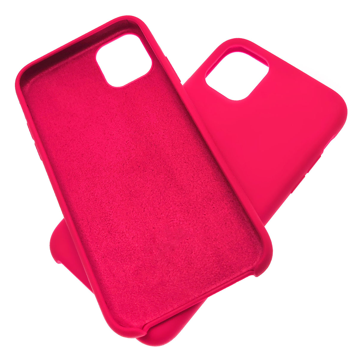 Чехол накладка Silicon Case для APPLE iPhone 11 Pro MAX 2019, силикон, бархат, цвет питайя. Чехол накладка Silicon Case для APPLE iPhone 11 Pro MAX 2019, силикон, бархат, цвет питайя.