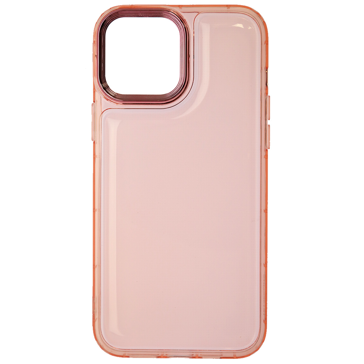 Чехол накладка AIR BAG для APPLE iPhone 13 Pro Max (6.7"), силикон, цвет прозрачно розовый Чехол накладка AIR BAG для APPLE iPhone 13 Pro Max (6.7"), силикон, цвет прозрачно розовый