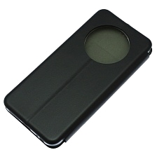 Чехол книжка STYLISH для TECNO Spark 30C 4G, экокожа, визитница, цвет черный