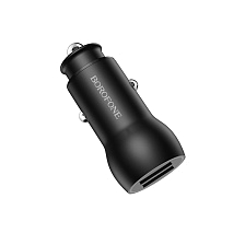 АЗУ (Автомобильное зарядное устройство) BOROFONE BZ9 Wise route, 2.4A, 2 USB, цвет черный АЗУ (Автомобильное зарядное устройство) BOROFONE BZ9 Wise route, 2.4A, 2 USB, цвет черный