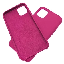 Чехол накладка Silicon Case для APPLE iPhone 11 Pro MAX 2019, силикон, бархат, цвет бордовый. Чехол накладка Silicon Case для APPLE iPhone 11 Pro MAX 2019, силикон, бархат, цвет бордовый.