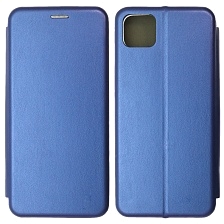 Чехол книжка STYLISH для SAMSUNG Galaxy A22S (SM-A226F), экокожа, визитница, цвет синий Чехол книжка STYLISH для SAMSUNG Galaxy A22S (SM-A226F), экокожа, визитница, цвет синий