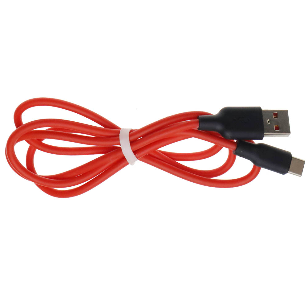 Кабель MRM G5 USB Type C, длина 1 метр, цвет красный