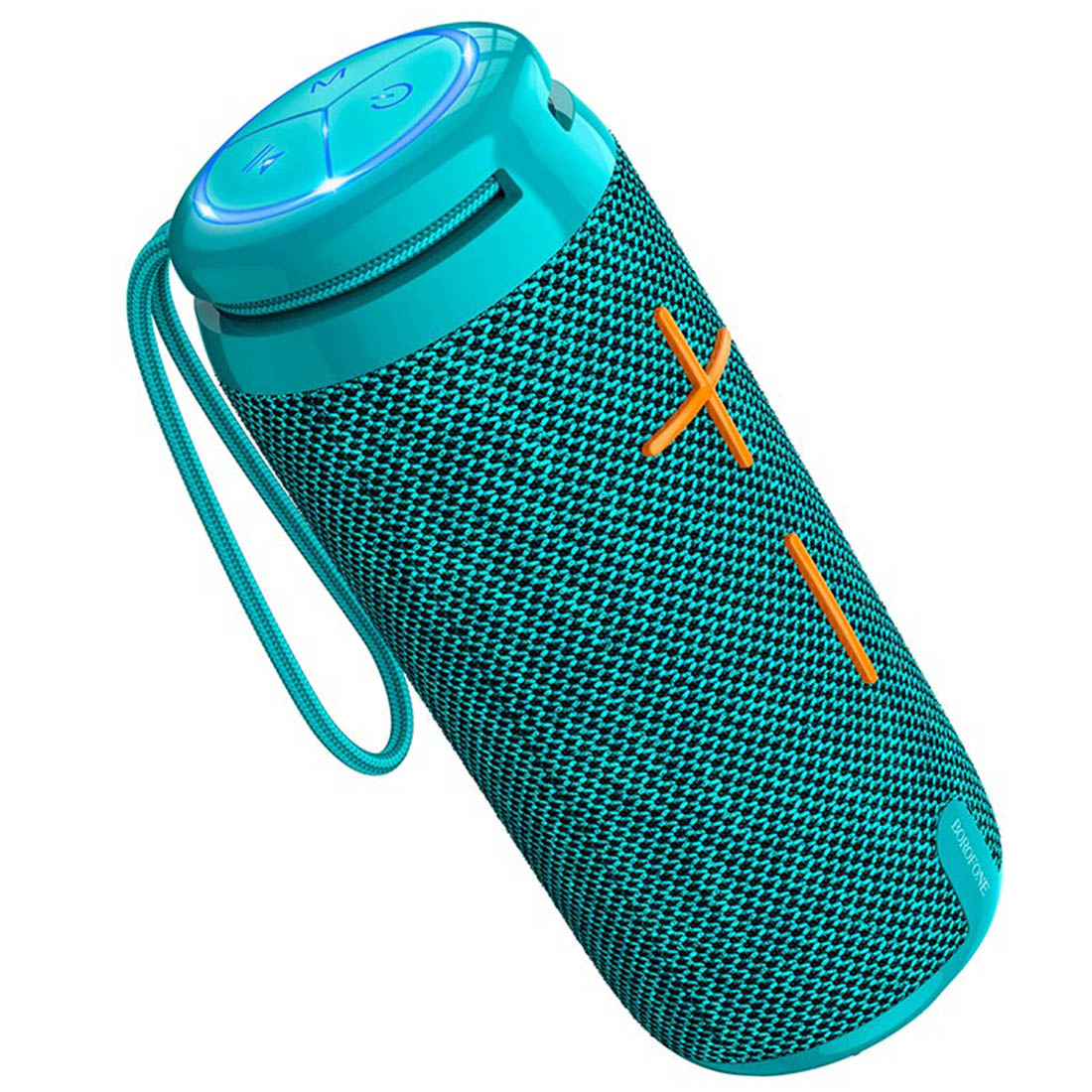 Портативная колонка BOROFONE BR24 Fashinon, цвет бирюзовый (распродажа -30%)