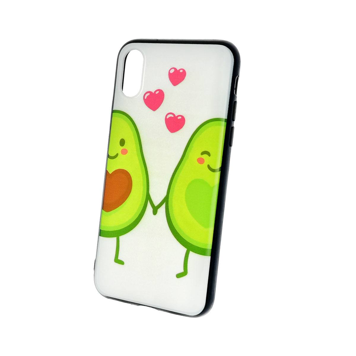 Чехол накладка для APPLE iPhone X, iPhone XS, силикон, рисунок Авокадо Любовь. Чехол накладка для APPLE iPhone X, iPhone XS, силикон, рисунок Авокадо Любовь.