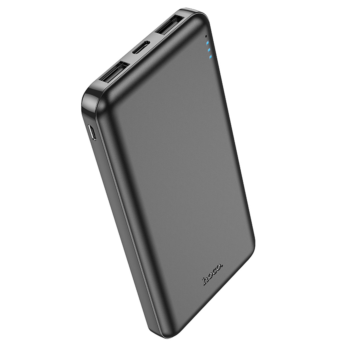 Внешний портативный аккумулятор, Power Bank HOCO J100 High-ranking, 10000mAh, цвет черный Внешний портативный аккумулятор, Power Bank HOCO J100 High-ranking, 10000mAh, цвет черный